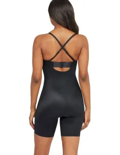 Spanx ShapeSuit Your Fancy Strapless Cupped Mid-Thigh Bodysuit