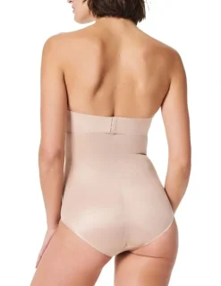 Spanx Thinstincts 2.0-High-Waisted Brief in Beige