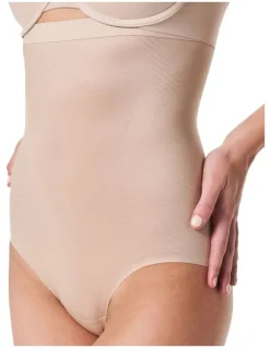 Spanx Thinstincts 2.0-High-Waisted Brief in Beige
