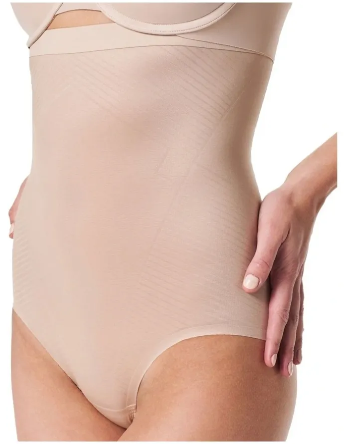 Spanx Thinstincts 2.0-High-Waisted Brief in Beige