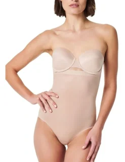 Spanx Thinstincts 2.0-High-Waisted Brief in Beige