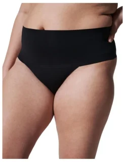 Spanx Undietectable Thong in Very Black