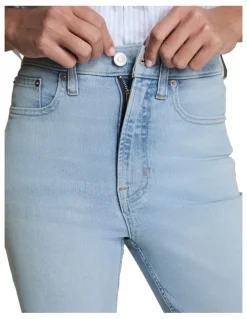 Spanx Sculpt Redefine Flare Jeans in Blue