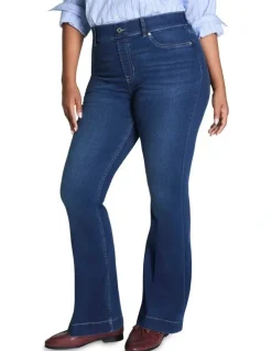 Spanx Shape Every Wear Flare Jeans in Blue