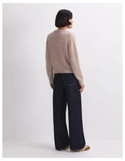 Sportscraft Alpaca Blend Cropped Cardigan