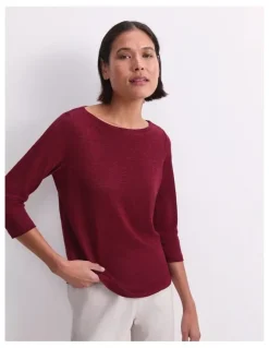 Sportscraft Cecile Linen Top
