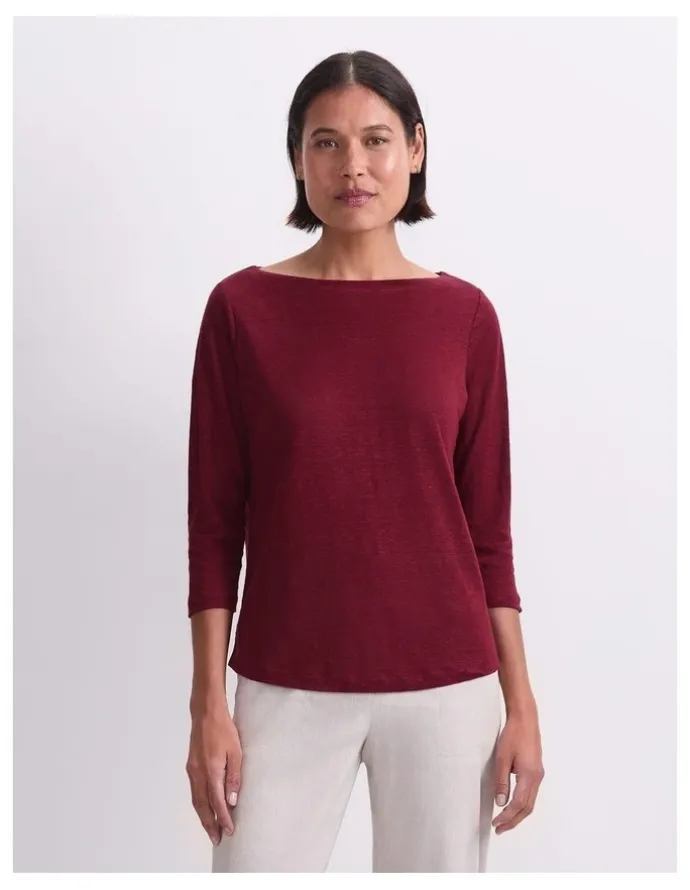 Sportscraft Cecile Linen Top