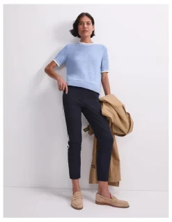 Sportscraft Cotton Crew Neck Knit