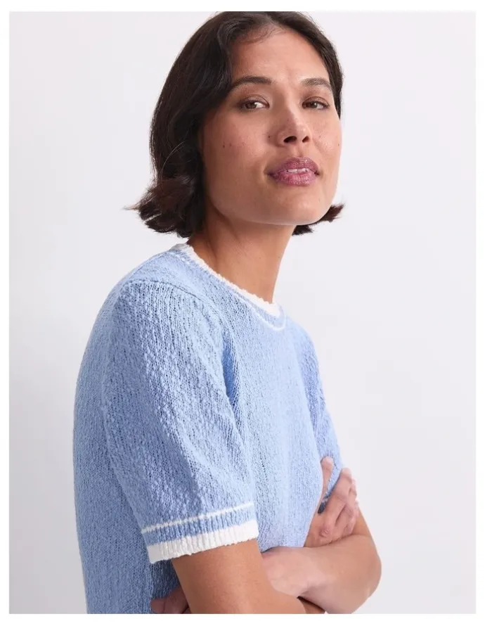 Sportscraft Cotton Crew Neck Knit