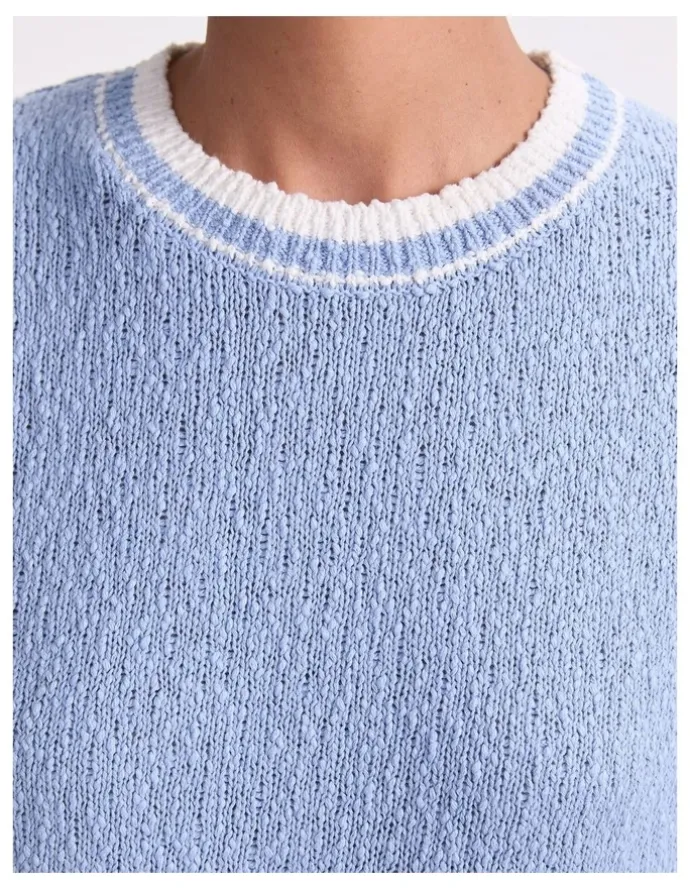 Sportscraft Cotton Crew Neck Knit
