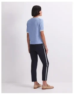 Sportscraft Cotton Crew Neck Knit
