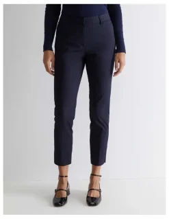 Sportscraft Evie Capri Pant in Navy