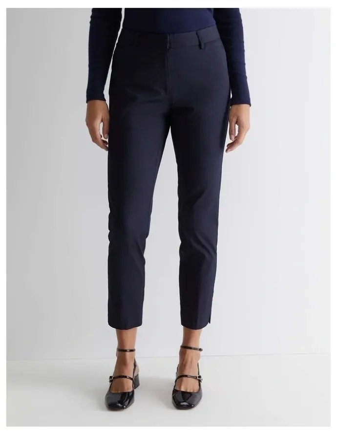 Sportscraft Evie Capri Pant in Navy