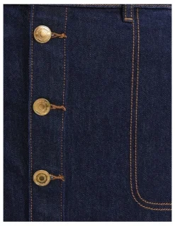 Sportscraft Peyton Denim Midi Skirt