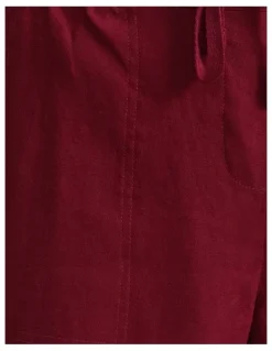 Sportscraft Rosa Crop Linen Pant