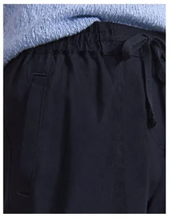 Sportscraft Rosa Linen Short in Classic Navy