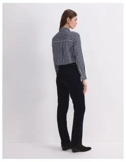 Sportscraft Cleo Straight Cord Jean in Navy