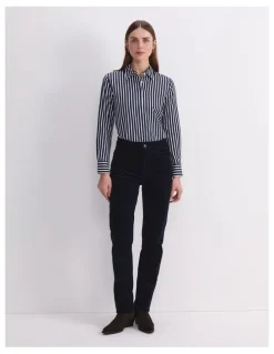 Sportscraft Cleo Straight Cord Jean in Navy