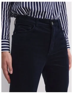 Sportscraft Cleo Straight Cord Jean in Navy