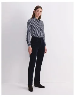 Sportscraft Cleo Straight Cord Jean in Navy