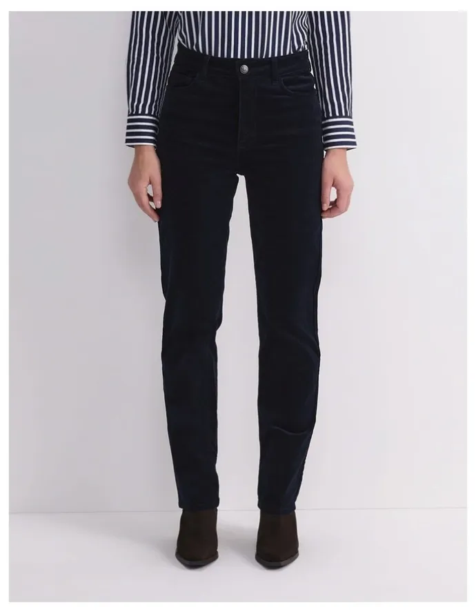 Sportscraft Cleo Straight Cord Jean in Navy