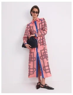 Sportscraft Rhodes Long Sleeve Shirt Dress