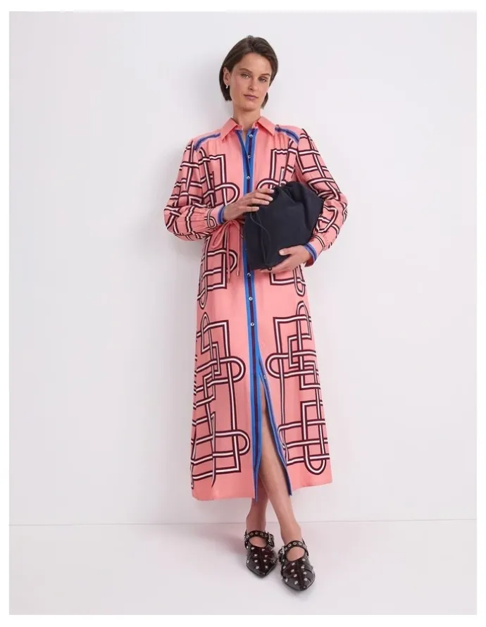 Sportscraft Rhodes Long Sleeve Shirt Dress