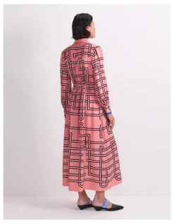 Sportscraft Rhodes Long Sleeve Shirt Dress
