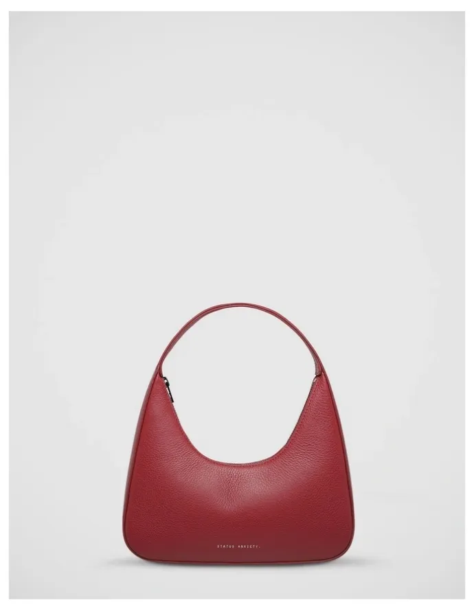Status Anxiety Aurora Shoulder Bag in Rouge