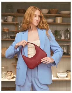 Status Anxiety Aurora Shoulder Bag in Rouge