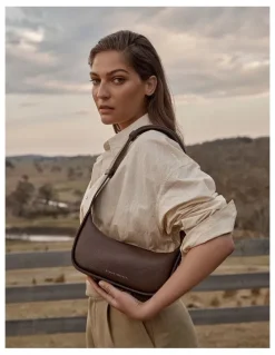 Status Anxiety Haven Shoulder Bag in Cocoa