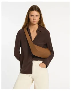 Status Anxiety Haven Shoulder Bag in Camel