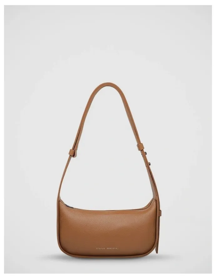 Status Anxiety Haven Shoulder Bag in Camel