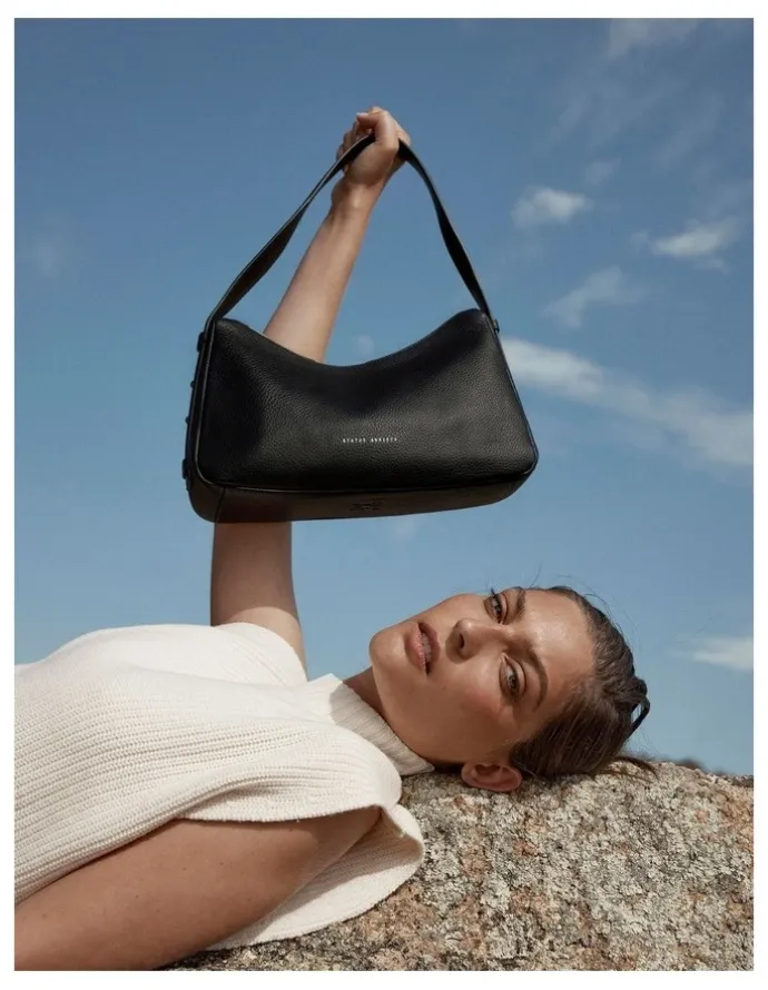 Status Anxiety Hideout Shoulder Bag in Black
