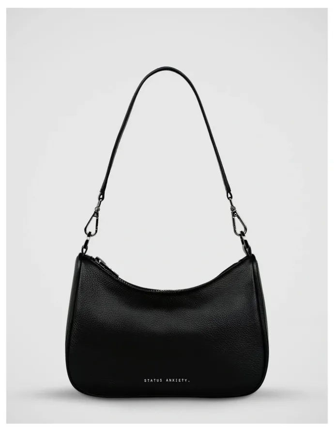 Status Anxiety Look Both Ways Crossbody Bag in Black