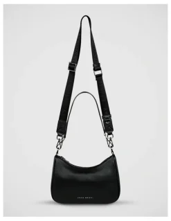 Status Anxiety Look Both Ways Crossbody Bag in Black
