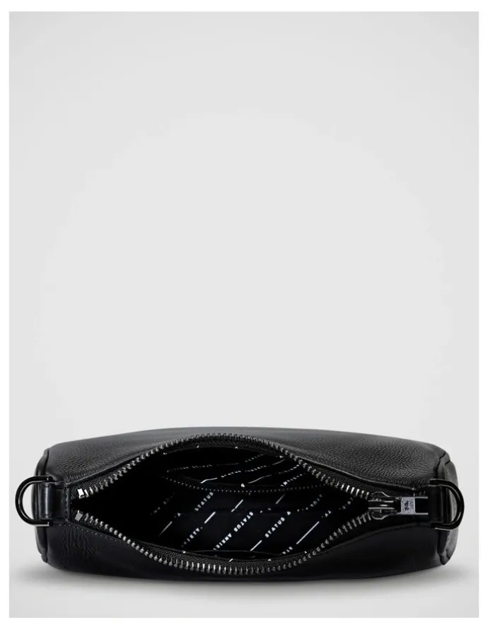 Status Anxiety Look Both Ways Crossbody Bag in Black