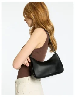 Status Anxiety Look Both Ways Crossbody Bag in Black