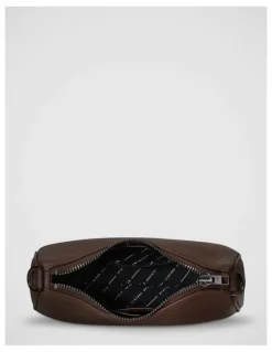 Status Anxiety Look Both Ways Crossbody Bag in Brown