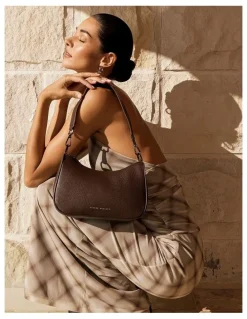 Status Anxiety Look Both Ways Crossbody Bag in Brown