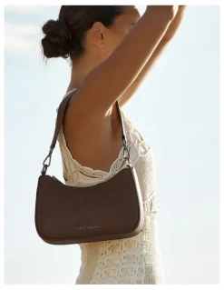 Status Anxiety Look Both Ways Crossbody Bag in Brown