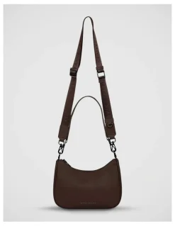 Status Anxiety Look Both Ways Crossbody Bag in Brown