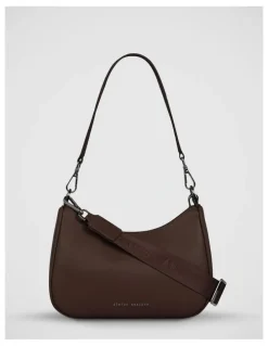 Status Anxiety Look Both Ways Crossbody Bag in Brown