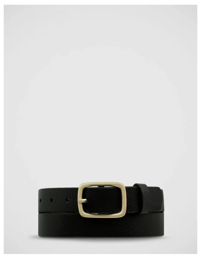 Status Anxiety Nobody'S Fault Belt in Black/Gold
