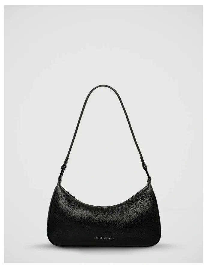 Status Anxiety Not That Simple Shoulder Bag in Black