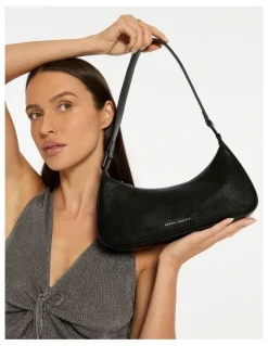 Status Anxiety Not That Simple Shoulder Bag in Black