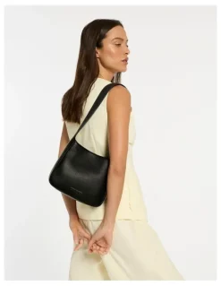 Status Anxiety Slipping Away Shoulder Bag in Black