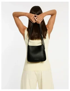 Status Anxiety Slipping Away Shoulder Bag in Black