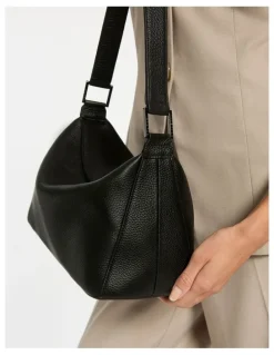 Status Anxiety Think Twice Shoulder Bag in Black
