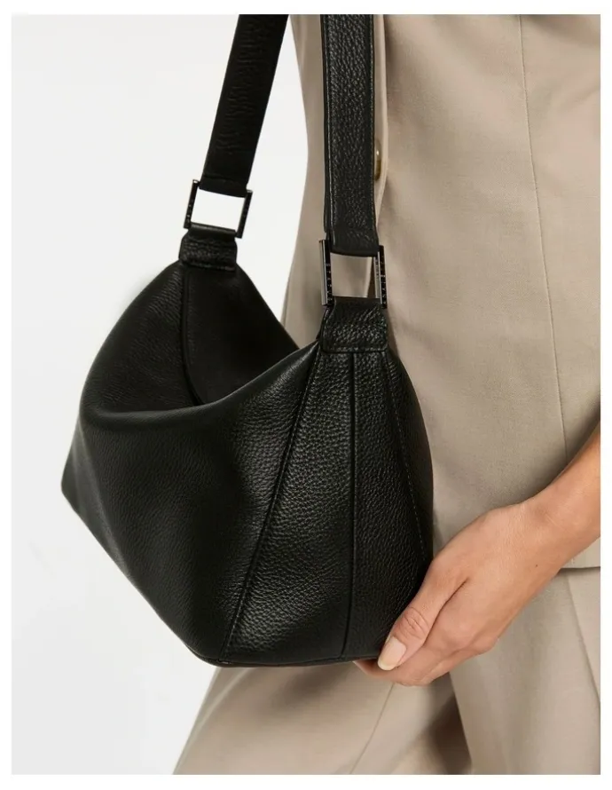 Status Anxiety Think Twice Shoulder Bag in Black